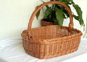 Wholesale Portable Basket Multifunctional Woven Storage Baskets With Handle