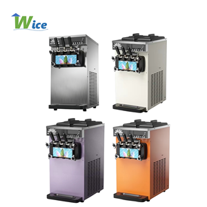 Macchina per Gelato Soft Serve WICE a 2+1 Gusti, Doppio Serbatoio da 5L, Resistente ed Economica per Ristoranti o Caffetterie - Product Image 2
