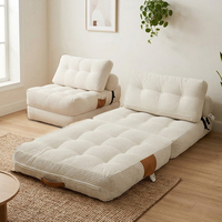 Modulares Sitzsack-Sofa, faltbar, kompressionsverpackt, günstiges Sofa in Box, Wohnzimmer-Einzelsessel