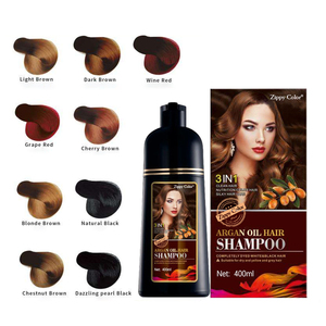 Nuovo Design 3-in-1 <span class=keywords><strong>colorante</strong></span> per <span class=keywords><strong>capelli</strong></span> a base di erbe 400ml di colore nero permanente <span class=keywords><strong>senza</strong></span> <span class=keywords><strong>ammoniaca</strong></span> con olio di Argan 3 anni di utilizzo - Product Image 6