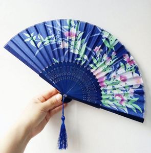 Abanico de Bambú Kungfu Personalizado de 8 Pulgadas, Abanico de Mano Ecológico de Seda con Técnica Pintada, Diseño Personalizado - Product Image 2