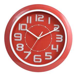 Horloge murale suspendue de 12 pouces, moderne, grand écran, couleurs vives et charmantes, très vendue, bonne qualité, prix promotionnel, cadeau - Product Image 1