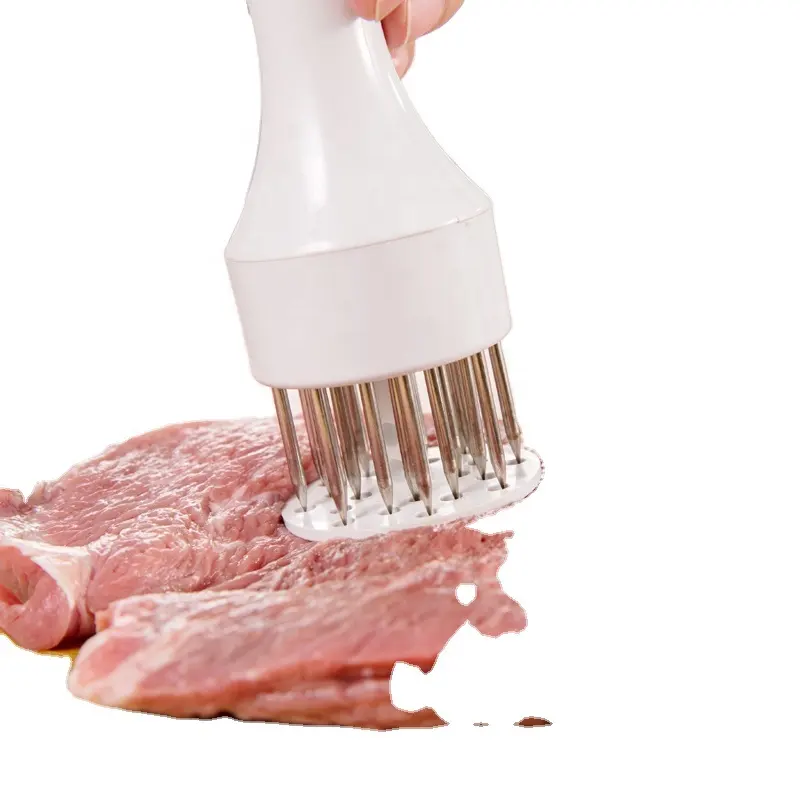 स्टेक पोर्क चॉप्स त्वरित पाइन सुई व्यावहारिक स्टेनलेस स्टील हथौड़ा रसोई उपकरण स्टीक निविदा मांस सुई निविदा मांस