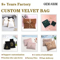 Pochette enveloppe en daim rose avec impression de logo personnalisé, sac à main, emballage cadeau, sac à bijoux, sac à poussière en velours de luxe avec rabat