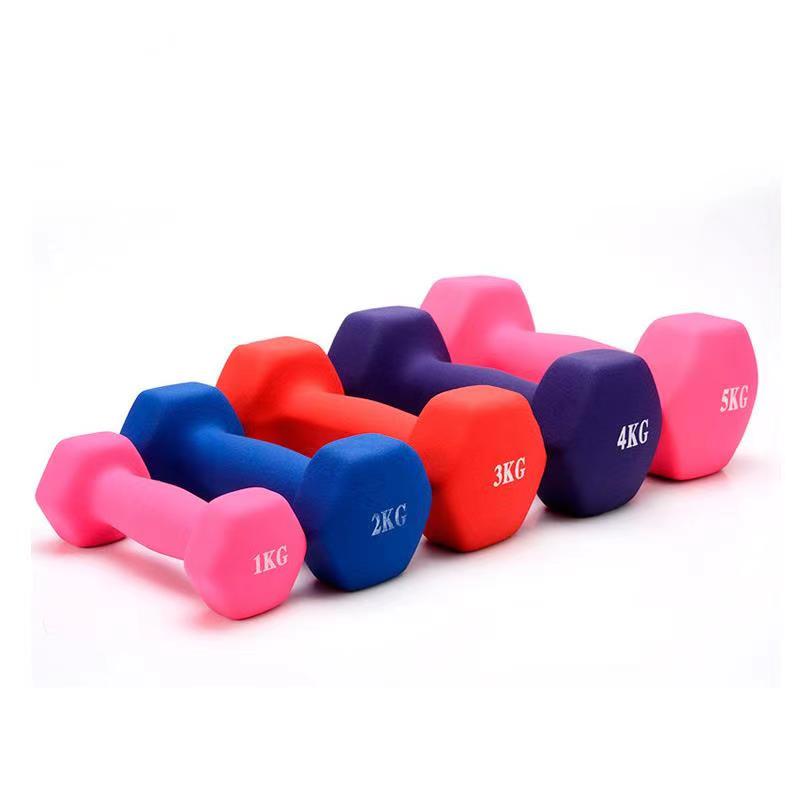 Гантели Домашние шестиугольные для фитнеса, гимнастические, тренировочные, для танцев, йоги, тренировок