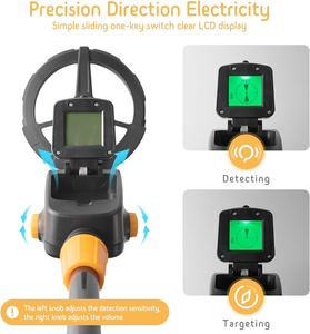 MD-1008 스마트 핸드헬드 금속 탐지기 해변 장난감 탐색용 코일 골드 어린이 활동 선물 저렴한 가격 - Product Image 4