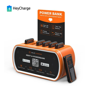 Estación de Carga Pública, Máquina Expendedora de Alquiler de Baterías Portátiles con Carga Inalámbrica, Carga Rápida de 60W, Diseño Impermeable y Portátil - Product Image 3