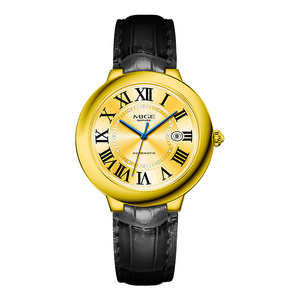 1Customized Luxury Stainless Steel Miyota <b>Automatic</b> Mechanical Water Resistant <b>Chronograph</b> Men's Watch Pointer Dial 20mm Band - Product Image 1