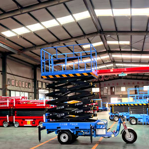 핫 세일 유압식 삼륜 가위형 리프트 테이블 트라이시클 경제적인 이동식 가위형 리프트 플랫폼 - Product Image 5