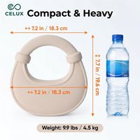Sac de transport ergonomique antidérapant en silicone mat de qualité professionnelle pour kettlebell 2026