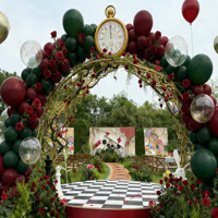 Ballon en latex élégant de 18 pouces, finition mate douce, imprimé en sérigraphie, décoration sophistiquée pour mariage et fête, rempli d'hélium
