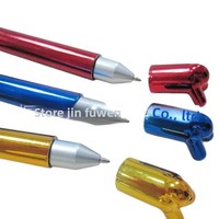 Stylo à encre noire 1,0 mm avec dessin animé d'animal chiot pour écran tactile capacitif, simulation mignonne, cadeau