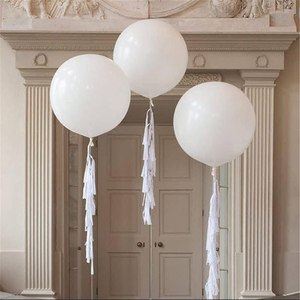 Globos <span class=keywords><strong>de</strong></span> látex gigantes amarillos <span class=keywords><strong>de</strong></span> 36 pulgadas, 10 Uds., <span class=keywords><strong>guirnalda</strong></span> grande Jumbo Extra fuerte gruesa para fotomatón <span class=keywords><strong>de</strong></span> boda, suministros para fiestas - Product Image 4