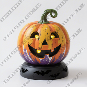 Personalizada Halloween Spirit Festival Decoración Creativa Calabaza Cuervo Fantasma Estatua Escultura de Resina - Product Image 6