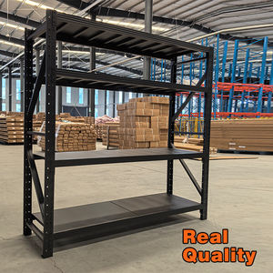 Estanterías Ajustables Sin Tornillos de Alta Calidad, Protección Contra la Corrosión, Estanterías Resistentes para Garaje y Almacén, Estanterías Industriales - Product Image 1