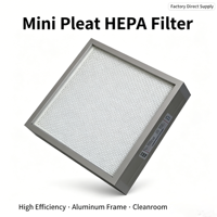 Filtro de Aire de Alta Calidad H13 H14, Filtro de Aire Industrial Hepa, Nuevo Elemento Filtrante con 99.995% de Eficiencia, 400 CFM