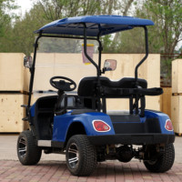 Voiturette de golf électrique personnalisée 2 places, 4 places, 6 places, prix bon marché
