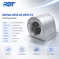 Ventilador Centrífugo de Alto Flujo de Aire D2E146-AP43-02, Ventilador de Doble Entrada, Bajo Ruido, Solución de Refrigeración y Ventilación Industrial