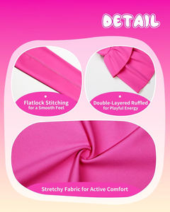 Mallas de <span class=keywords><strong>yoga</strong></span> para niños con mallas de gimnasio personalizadas de alta calidad de color sólido para niños - Product Image 5