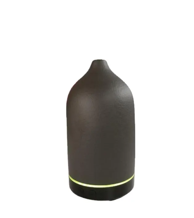 Difusor de óleo essencial 100ml, difusor de aroma ultrassônico interno elétrico umidificador tabletop/portátil de cerâmica