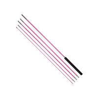 Drapeau rétractable pour véhicule tout-terrain de 5 m, matériau époxy, haute flexibilité, longueur et couleur personnalisables, drapeau fouet de haute qualité
