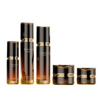 Bouteilles en verre cosmétiques personnalisées pour crème pour le visage et crème pour les yeux, différentes tailles (100 ml, 120 ml, 40 ml, 50 g)