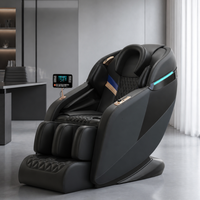 Fauteuil de massage en cuir imperméable, corps entier, zéro gravité, électrique, shiatsu, facile à nettoyer, canapé inclinable, vente en gros d'usine, personnalisation ODM