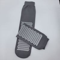 Chaussettes antidérapantes jetables à semelle unique, grande taille, pour hôpital, aviation et voyage, idéales pour la maison