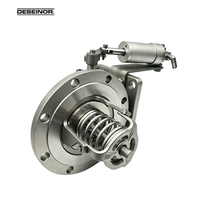 Vanne de fond de réservoir sous-marine en acier inoxydable GY813 80, vanne d'arrêt d'urgence pneumatique de 3 pouces pour citerne à carburant et réservoir de stockage