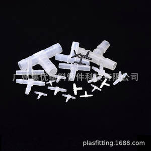 Conectores Industriales para Mangueras JU PipeFitting, Conexiones en T de Plástico PP, Material PP, de 1.6mm a 19.05mm - Product Image 2