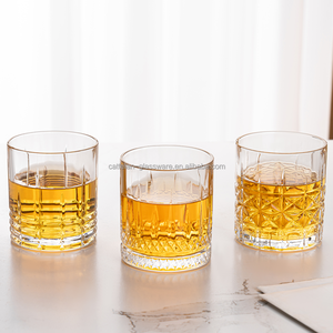 Vaso de <span class=keywords><strong>Whisky</strong></span> Prensado de Buena Calidad <span class=keywords><strong>y</strong></span> Económico con Volumen de 300 ml, Vasos Grabados - Product Image 2