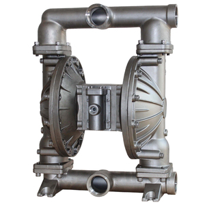 Pompe pneumatique à double diaphragme en acier inoxydable de qualité alimentaire entièrement sanitaire - Product Image 1