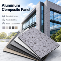 Panneaux composites en aluminium 2mm 3mm 4mm 5mm 6mm Alucobond Prix Feuilles ACP pour la construction PE PVDF FEVE