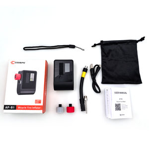 COOSPO Pompe à <span class=keywords><strong>vélo</strong></span> électrique Mini pompe à <span class=keywords><strong>vélo</strong></span> <span class=keywords><strong>gonfleur</strong></span> de pneu portable à main - Product Image 5