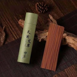 Tự nhiên thơm Mugwort giấy hương Gậy cho thiền thư giãn tinh thần làm Sạch Thảo Mộc xoắn ốc hương cuộn (thực hiện - Product Image 5