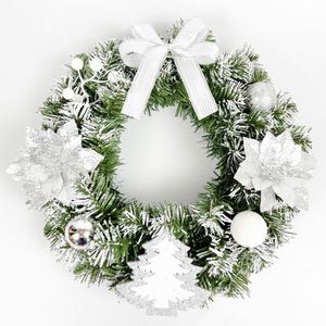 Couronnes de Noël populaires vendues directement par l'usine – Décorations de porte de Noël 30/40/50/60 cm pour les décorations de Noël - Product Image 3