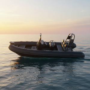 18ft Aluminum Hull RIB 560 Hypalon Inflatable Rowing Boat for Sale - Product Image 4