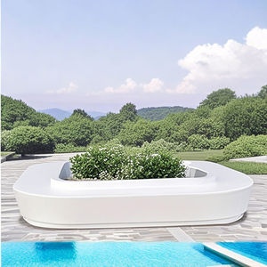 Custom FRP GRC Tree Surround Anti-Corrosion Durable Eco-Friendly Outdoor Waiting Leisure <b>Chair</b> for Hospital Hotel Gym - Product Image 5