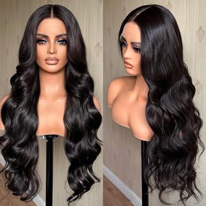 Ready to Ship Wholesale 13*4 Full Lace <strong>Frontal</strong> Straight Wig 210% Density Body Wave Natural Color Brazilian Curly Human Hair Wigs - Product Image 2