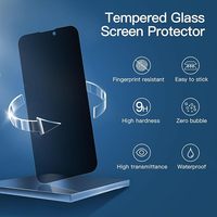 Protection d'écran incassable anti-espion pour iPhone 14 Pro, film en verre trempé, best-seller pour i18pro