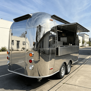 Mobile Food Truck Fully Equipped Taco Bbq Trailer Ice Cream Cart With Full <b>Kitchen</b> Equipments Concession Snack Vending Trailer - Product Image 4