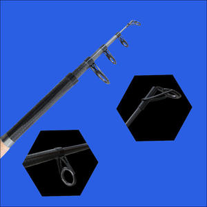 Canna da Pesca Telescopica in Carbonio 3m con Manico Composito Super Resistente per la Pesca a Spinning in Lago e Fiume - Product Image 3