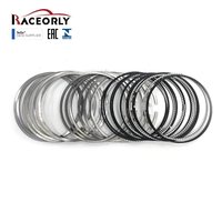 RACEORLY 03H198151B Jeu de segments de piston 89mm STD pour Audi Q7 Porsche Cayenne VW Touareg 3.6L BHK BWS