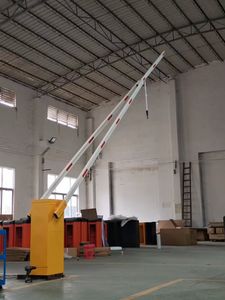 Parco logistico autostradale 11.6m asta di spina di pesce entrata ferroviaria che attraversa barriera automatica del braccio - Product Image 4