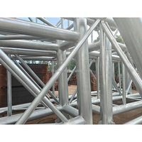Cobertizo de techo de marco de armazón de tubo de columnas soldadas de acero estructural de metal personalizado para construcción de edificios de salas de exposiciones