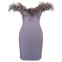 Robe de soirée sexy personnalisée pour femmes, tissu luxueux de haute qualité, sans manches, robe de soirée bandage tendance pour club