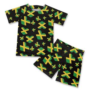 Toptan amerikan bayrağı futbol formaları çocuklar için abd yüksek kişiselleştirilmiş baskı özelleştirilmiş erkek kız futbol formaları takım elbise giymek - Product Image 6