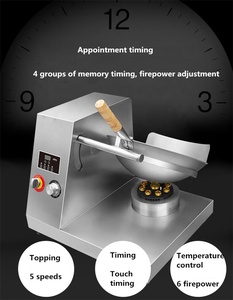 <span class=keywords><strong>Robot</strong></span> de cuisine commerciale en acier inoxydable, pour les restaurants, les casseroles, wok idéal pour la friture, les légumes - Product Image 6