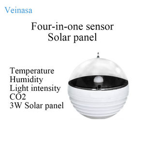 Veinasa XS-THGCO2P Instrumento Meteorológico Esférico de Plástico para Microclima, Comunicación 4G, Monitoreo Meteorológico de Temperatura y Humedad, ODM - Product Image 4