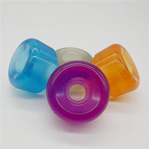 Roues de skateboard transparentes Pro Clear 52 53 54 56 mm en polyuréthane Roue de skateboard personnalisée avec illustration personnalisée - Product Image 6